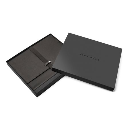 HUGO BOSS Folder A4 Illusion Gear Black