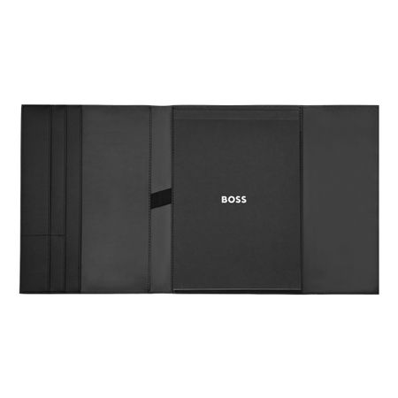 BOSS Folder A4 Double B Black & Gun