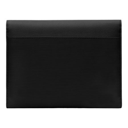 HUGO BOSS Folder A5 Pinstripe Black