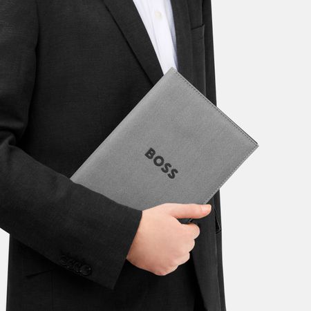 BOSS Folder A5 Formation Line Grey