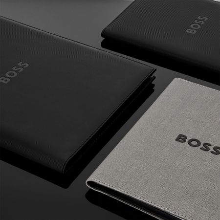 BOSS Folder A5 Formation Line Grey