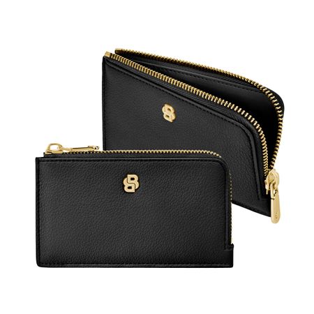 BOSS Card holder Signature Lady Black
