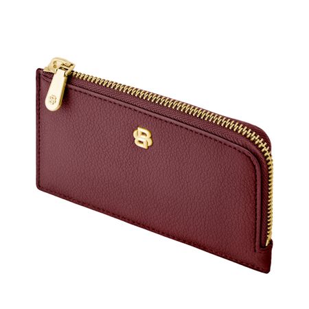 HEC616R-4 BOSS Card holder Signature Lady Burgundy