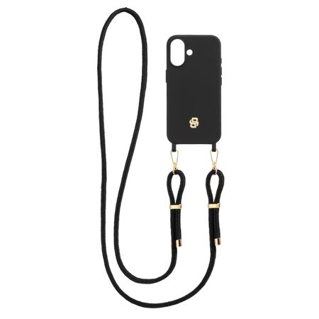 HEH520A16N-3 BOSS Case for iPhone 16 Double B Black & Gold