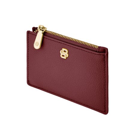 HEK616R-4 BOSS Card holder Signature Lady Burgundy