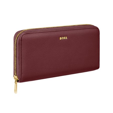 HEL616R-4 BOSS Travel wallet Signature Lady Burgundy