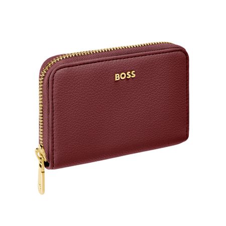 HEM616R-4 BOSS Money wallet Signature Lady Burgundy