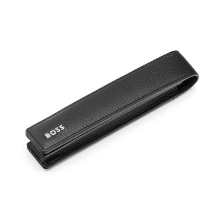BOSS Single pen pouch Classic Grained Black