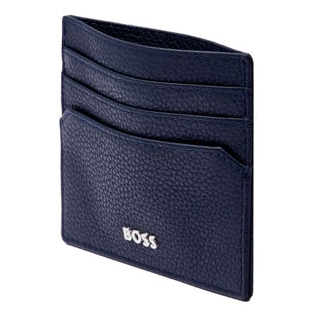 HLC416N-3 BOSS Card holder Classic Grained Navy