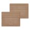 BOSS Card holder Classic Grained Camel