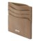 BOSS Card holder Classic Grained Camel