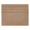 BOSS Card holder Classic Grained Camel