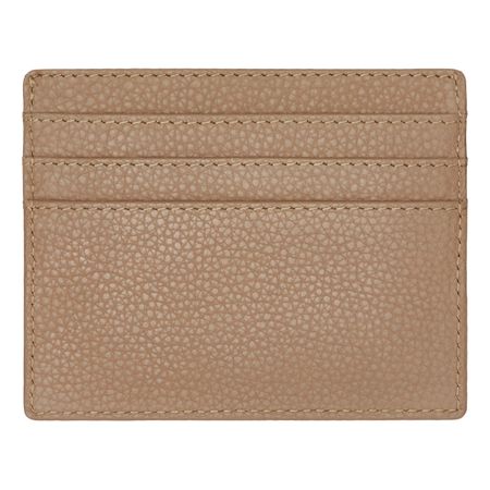 BOSS Card holder Classic Grained Camel