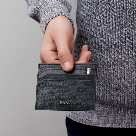 BOSS Card holder Iconic Black