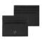BOSS Card holder Double B Saffiano Black