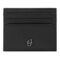 BOSS Card holder Double B Saffiano Black