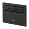 BOSS Card holder Double B Saffiano Black