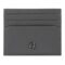 BOSS Card holder Double B Saffiano Grey