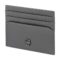 BOSS Card holder Double B Saffiano Grey