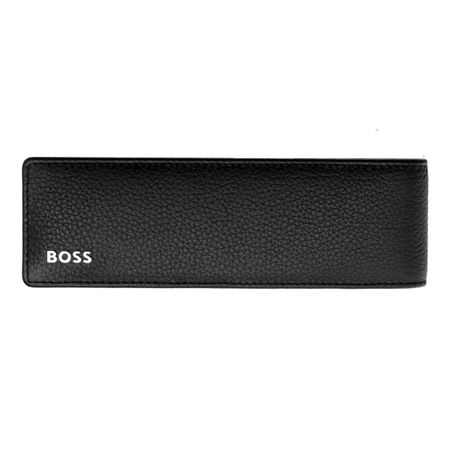 BOSS Double pen pouch Classic Grained Black