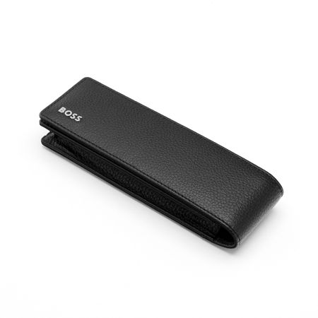 BOSS Double pen pouch Classic Grained Black