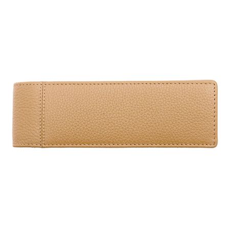 BOSS Double pen pouch Classic Grained Camel
