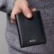 BOSS Folding card holder Classic Smooth Black