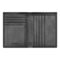 HLE416A-3 BOSS Folding card holder Classic Grained Black