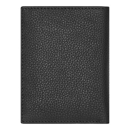 HLE416A-6 BOSS Folding card holder Classic Grained Black