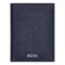 BOSS Folding card holder Classic Grained Navy