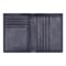 BOSS Folding card holder Classic Grained Navy