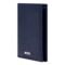 BOSS Folding card holder Classic Grained Navy