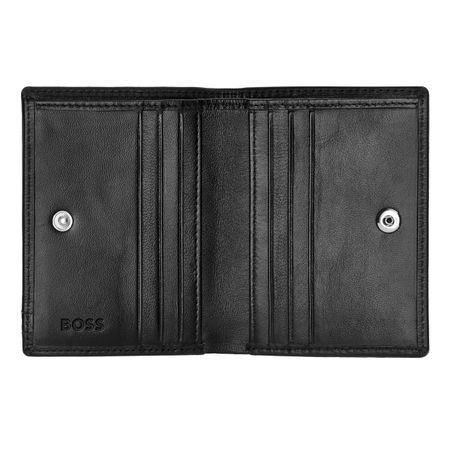 BOSS Folding card holder Iconic Black