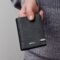 BOSS Folding card holder Iconic Black