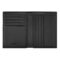 BOSS Folding card holder Double B Saffiano Black