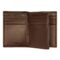HLF403Y-4 BOSS Trifold card holder Classic Smooth Brown
