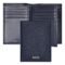 HLF416N-1 BOSS Card holder Trifold Classic Grained Navy