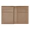 BOSS Card holder trifold Classic Grained Camel