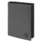 BOSS Card holder with flap Double B Saffiano Grey