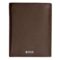 HLG403Y-2 BOSS Card holder with flap and money pocket Classic Smooth Brown