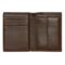 HLG403Y-3 BOSS Card holder with flap and money pocket Classic Smooth Brown