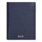 BOSS Card holder with flap and money pocket Classic Grained Navy