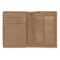 HLG416X-3 BOSS Card holder with flap and money pocket Classic Grained Camel