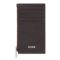 BOSS Card holder zip Classic Smooth Brown