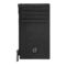 BOSS Card holder zip Double B Saffiano Black