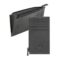 BOSS Card holder zip Double B Saffiano Grey