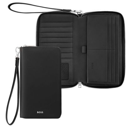 BOSS Travel wallet Classic Smooth Black