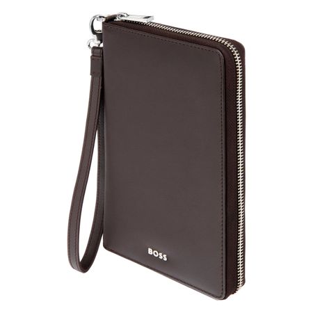 BOSS Travel wallet Classic Smooth Brown
