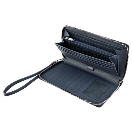 BOSS Travel wallet Classic Grained Navy