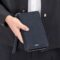 BOSS Travel wallet Classic Grained Navy